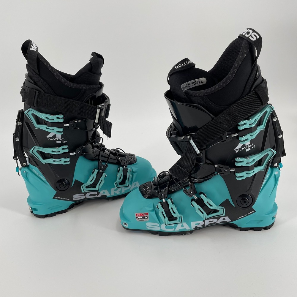 Scarpa 4-Quattro XT Womens Alpine Touring Ski Boots GripWalk Mondo 24.0 US 7 New - Picture 4 of 11